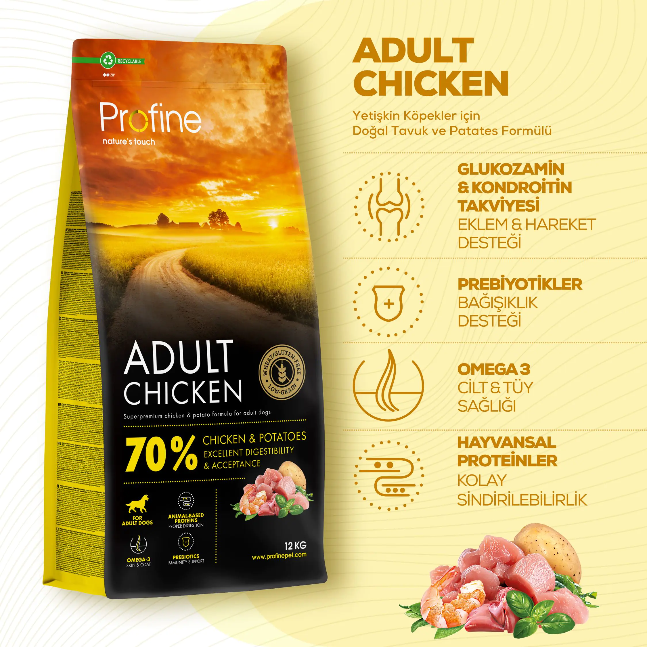 ADULT CHICKEN & POTATOES