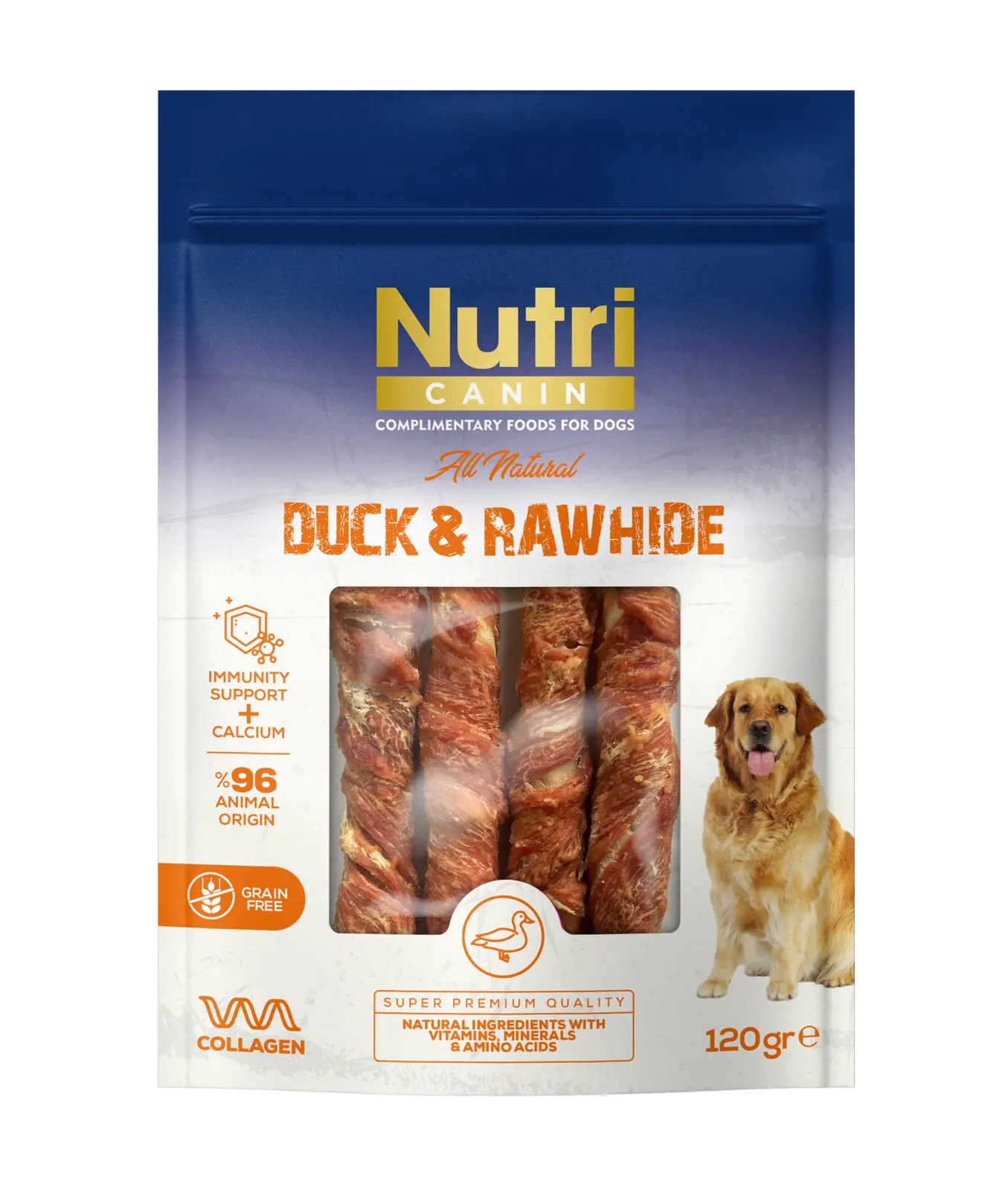 Ördek Eti Sargılı Kemik 120gr