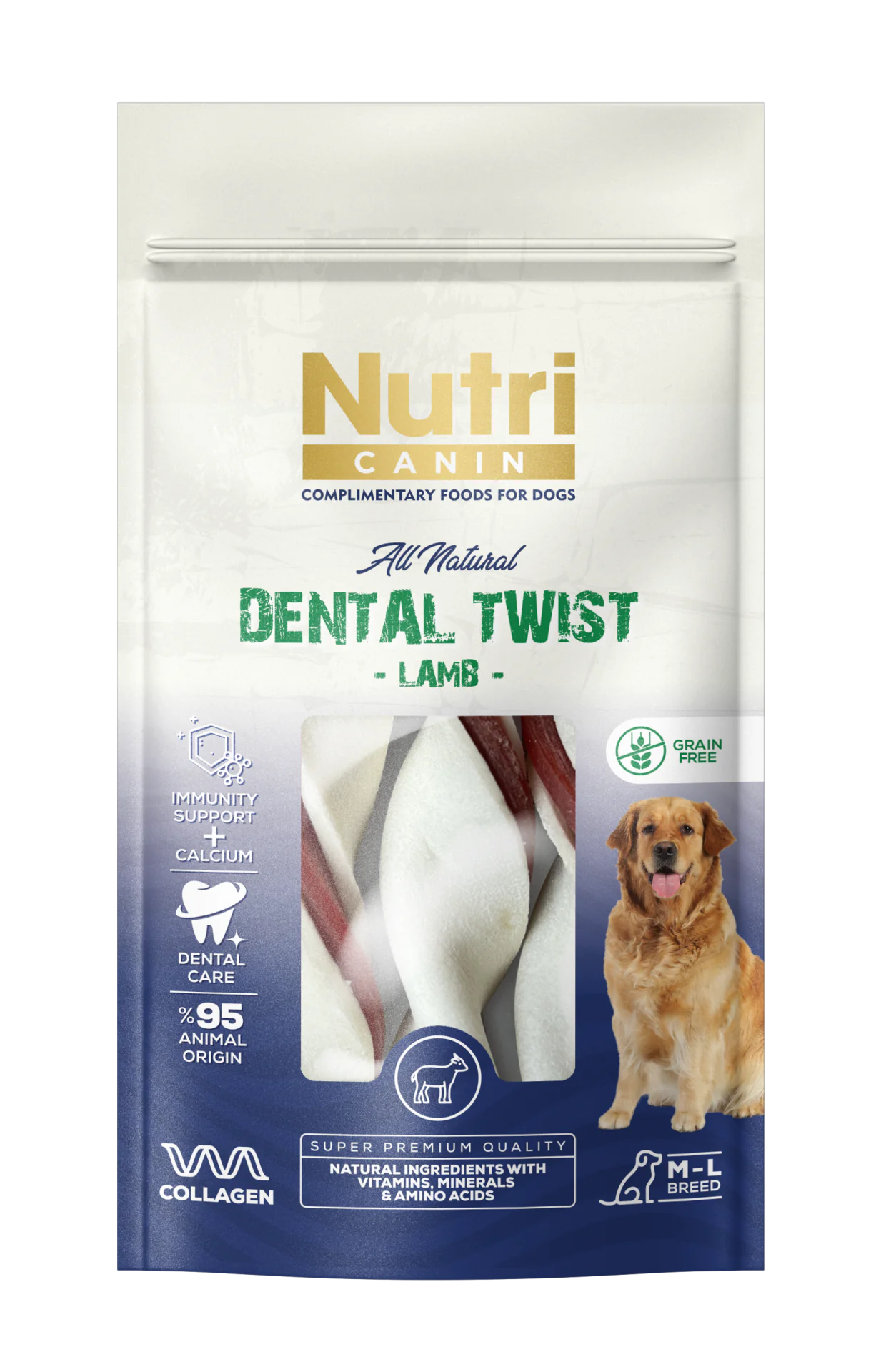 Dental Twist - Kuzu Etli 120gr