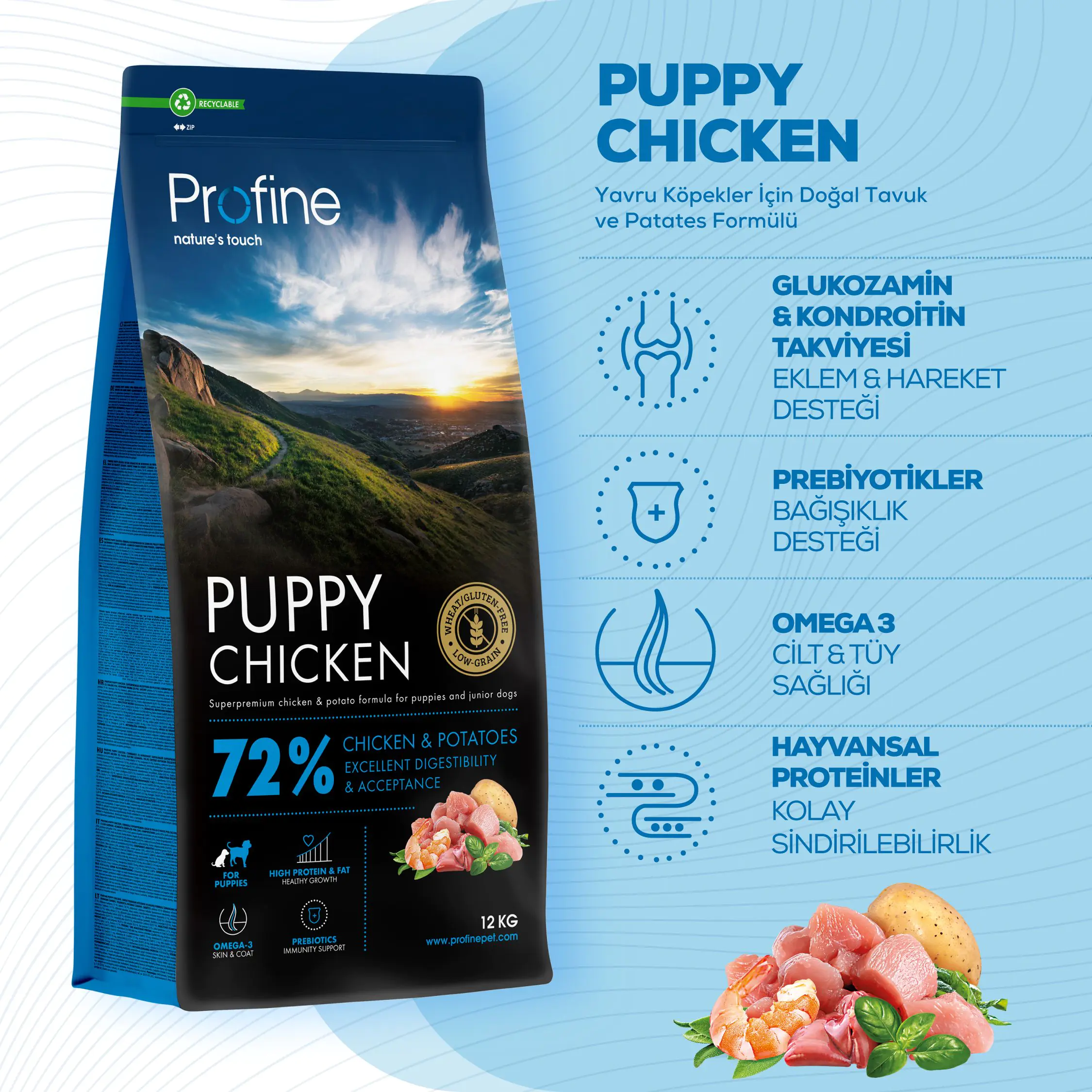 PUPPY CHICKEN & POTATOES