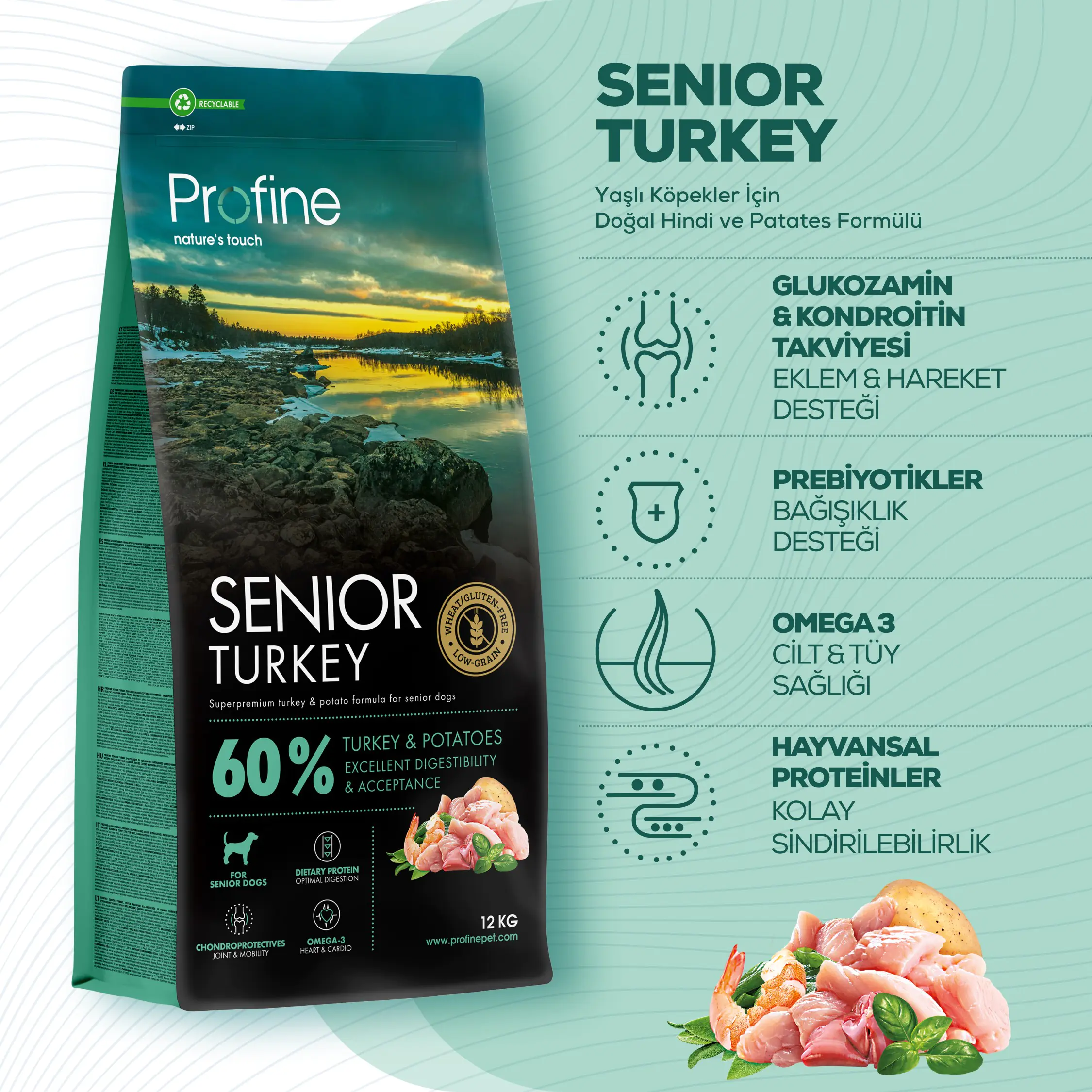 SENIOR TURKEY & POTATOES