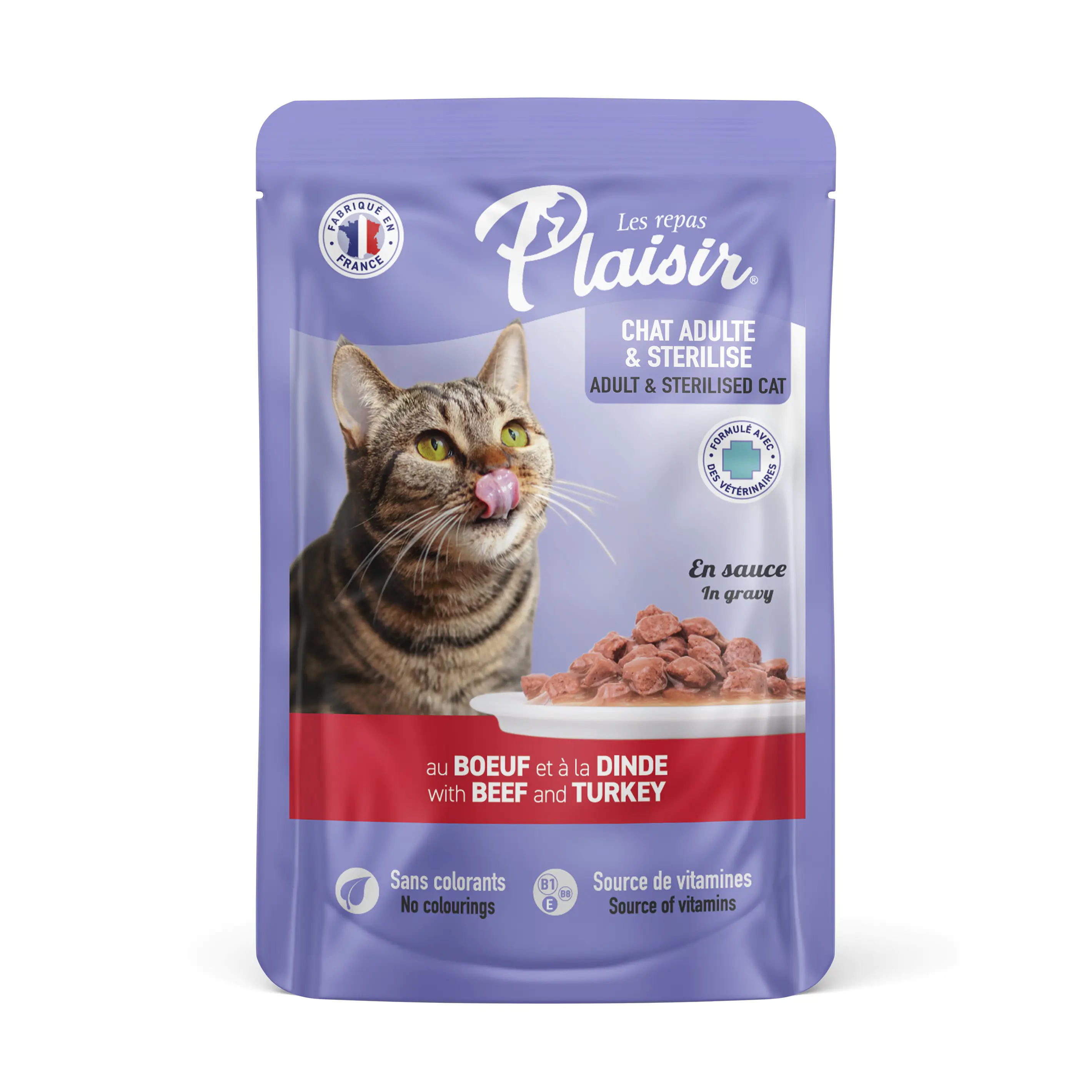 Plaisir Sığır Etli Pouch Mama 100gr